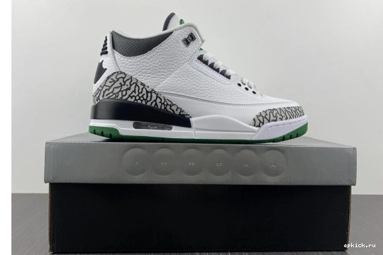 Rep EP Ducks Jordan 3 Oregon Retro White Crew Pit 594282233 594282233 0223